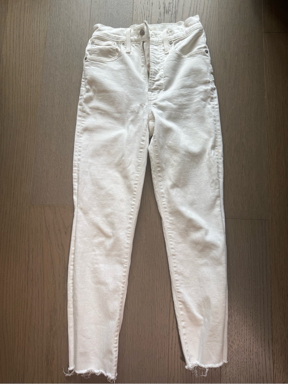 Madewell White High-Rise Women’s Jeans